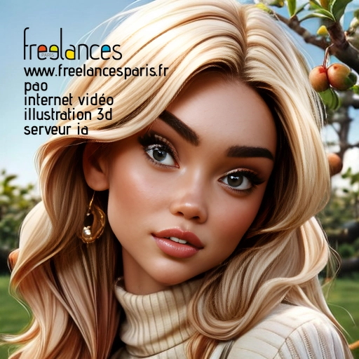 Pao mise en page internet vidéo illustration 3d serveur IA générative AI freelance paris studio de création magazines 5UQDHY91